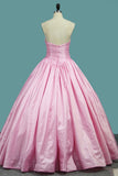 Sweetheart Quinceanera Dresses Ball Gown Taffeta