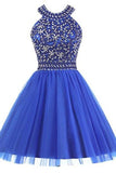 Homecoming Dresses A Line Scoop Tulle With